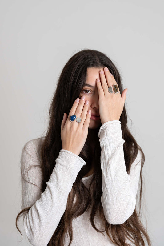 Anillo Lapislázuli SINERGIAS