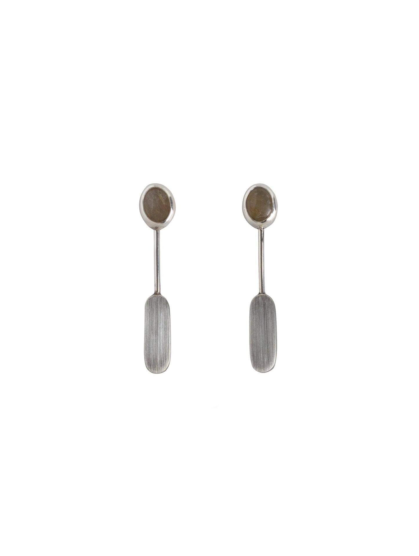 Pendientes piedra cuarzo SINERGIAS