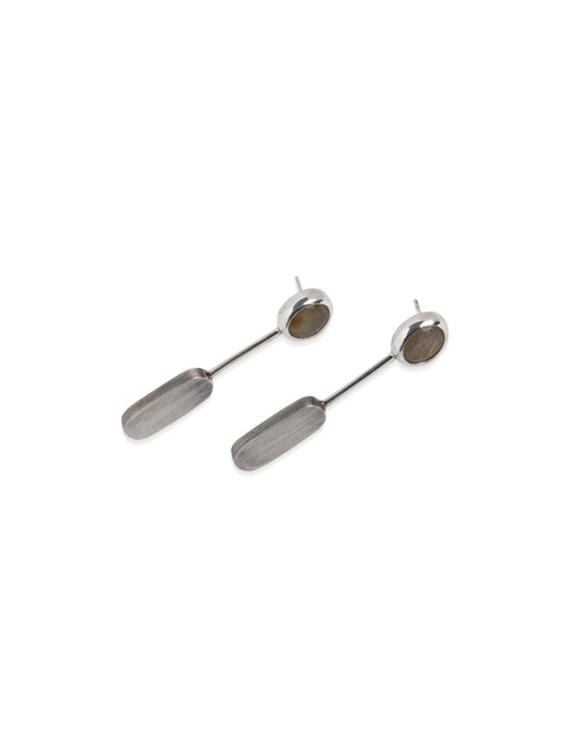 Pendientes piedra cuarzo SINERGIAS