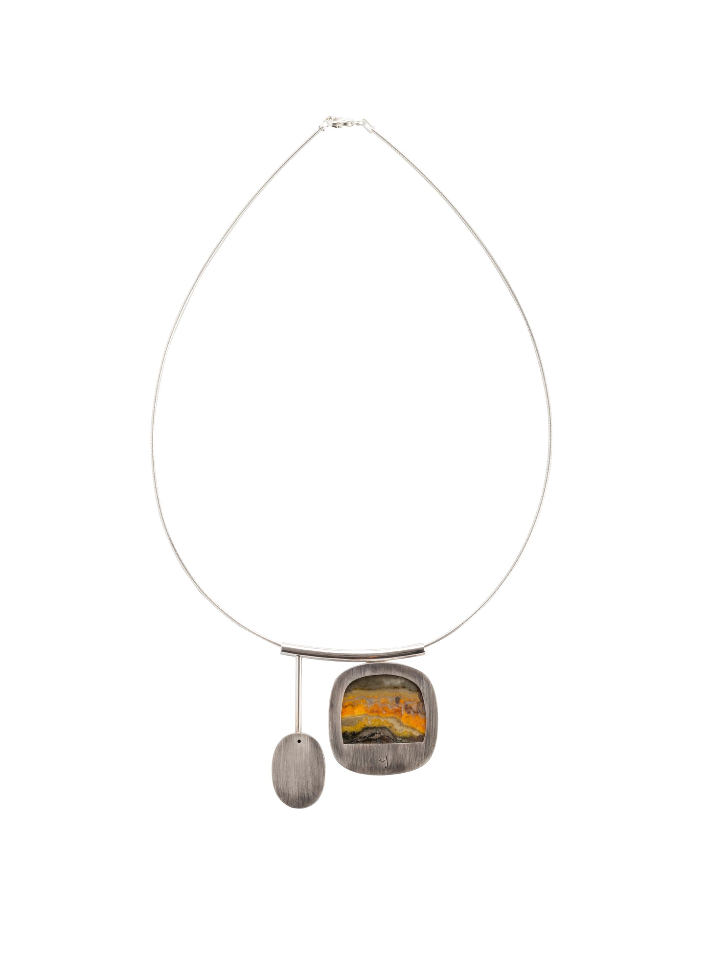 Collar Jaspe Abejorro