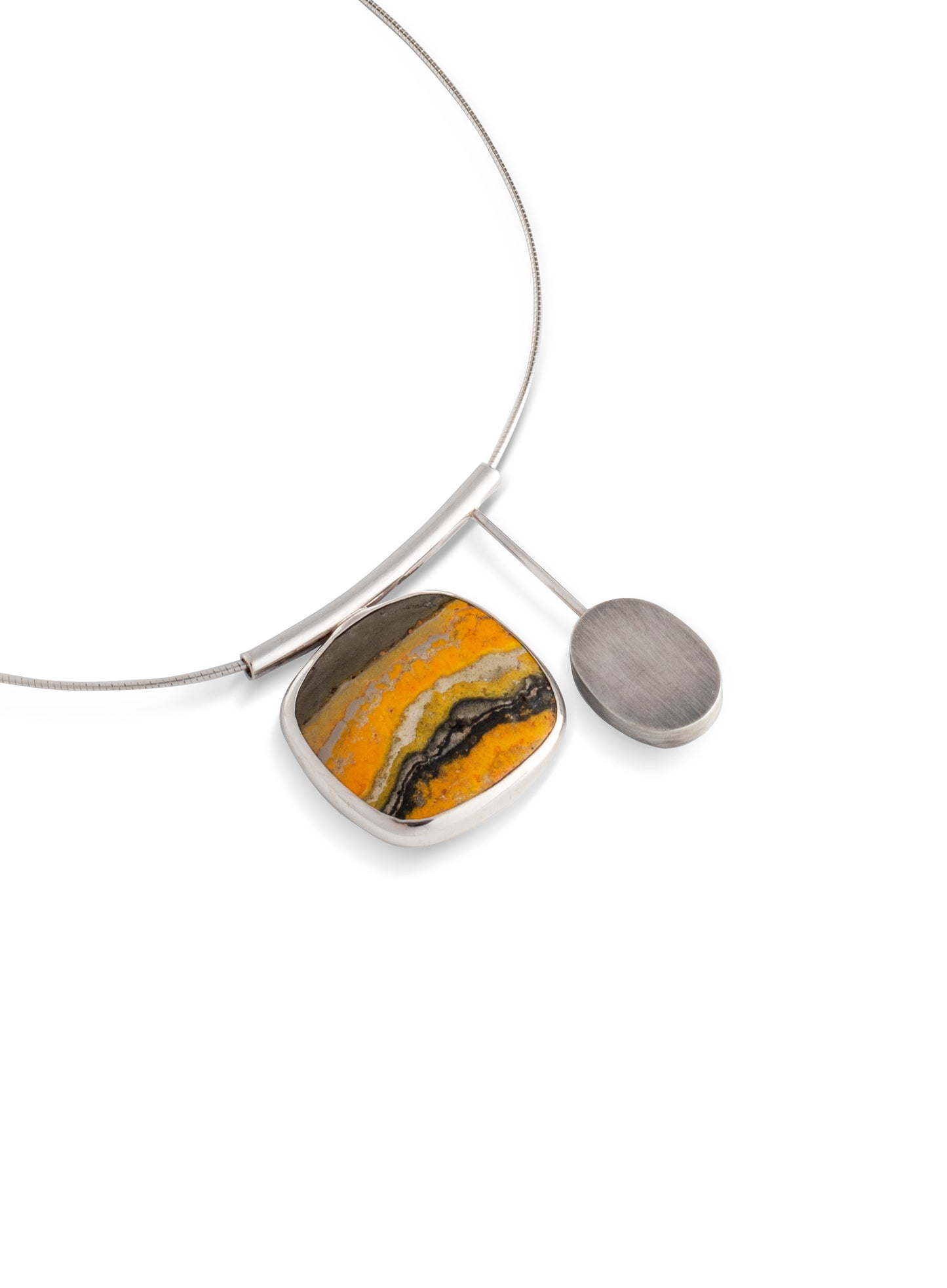Collar Jaspe Abejorro