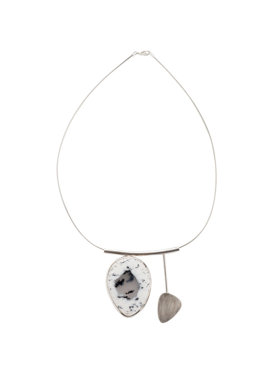 Collar Ágata Dentritica