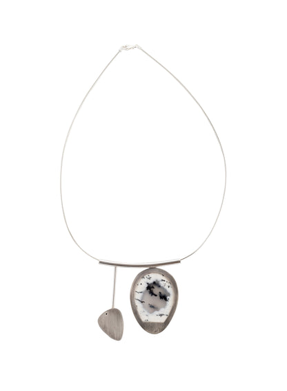 Collar Ágata Dentritica