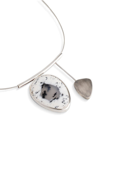 Collar Ágata Dentritica