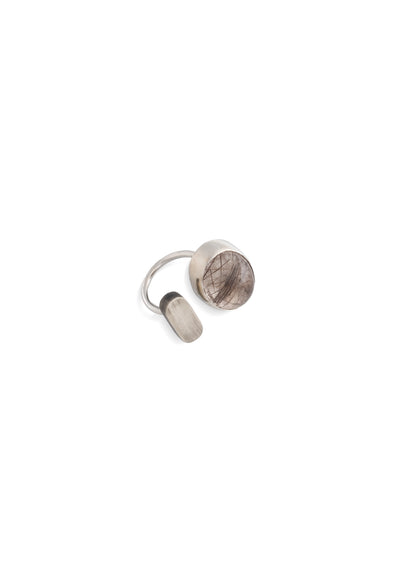 Anillo Cuarzo Rutilado