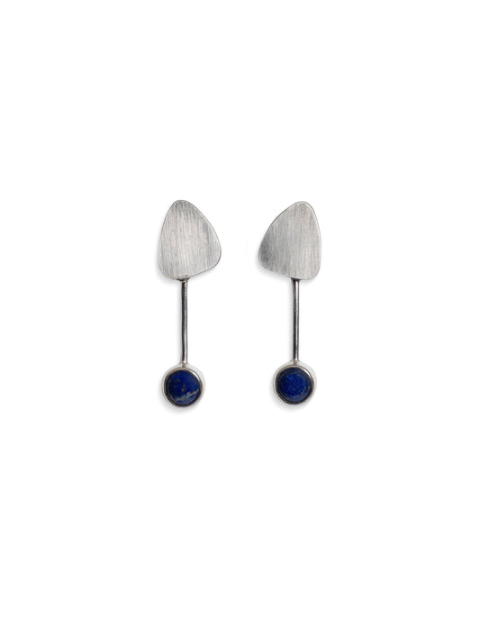 Pendientes piedra Lapislázuli SINERGIAS