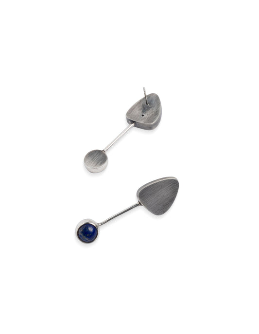 Pendientes piedra Lapislázuli SINERGIAS
