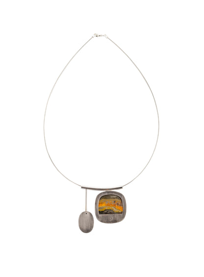 Collar Jaspe Abejorro